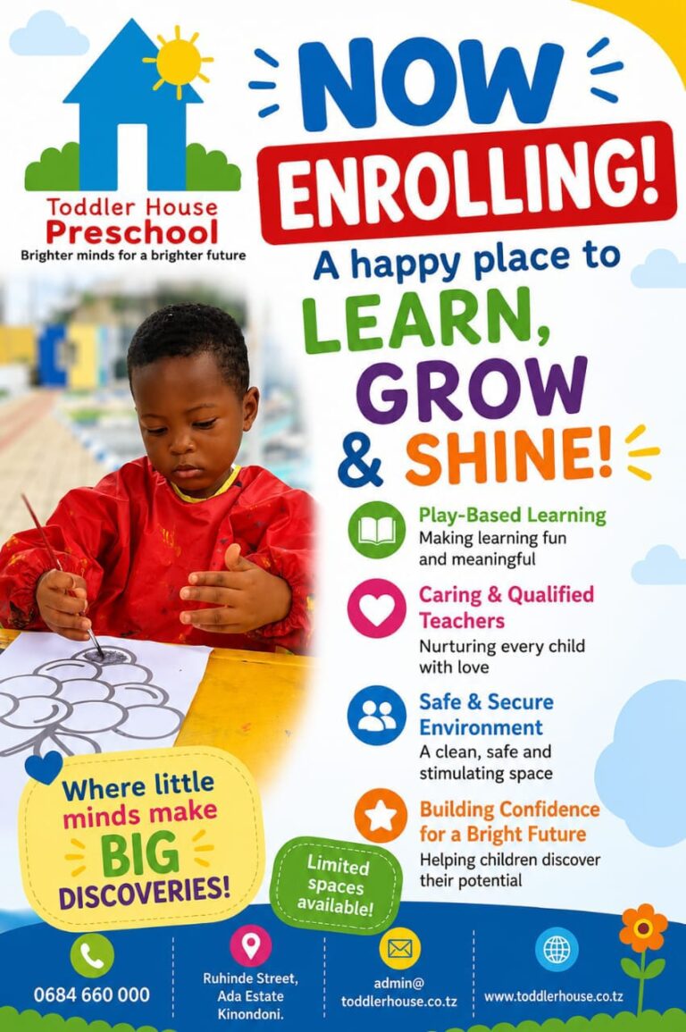 Toddler House 2026/27 Enrolment
